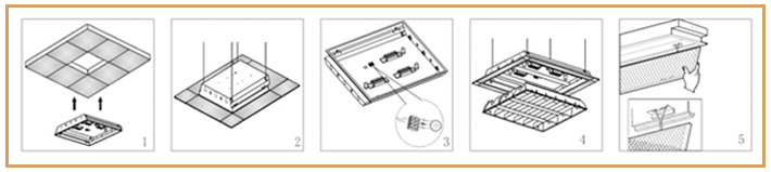 華輝照明30年老品牌，專注生產(chǎn)各類尺寸led格柵燈盤，規(guī)格齊全，還可以非標(biāo)定制。