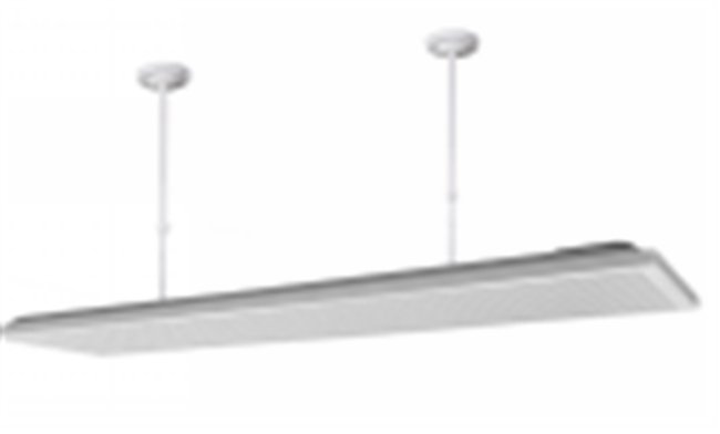 全塑白色格柵LED教室燈